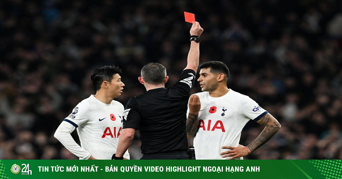 Kịch chiến derby Tottenham - Chelsea: VAR, 2 thẻ đỏ & 7 thẻ vàng