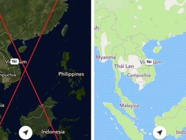 Công nghệ thông tin - Cư dân mạng kêu gọi xóa bỏ ứng dụng Snapchat vì bản đồ “đường lưỡi bò” phi pháp