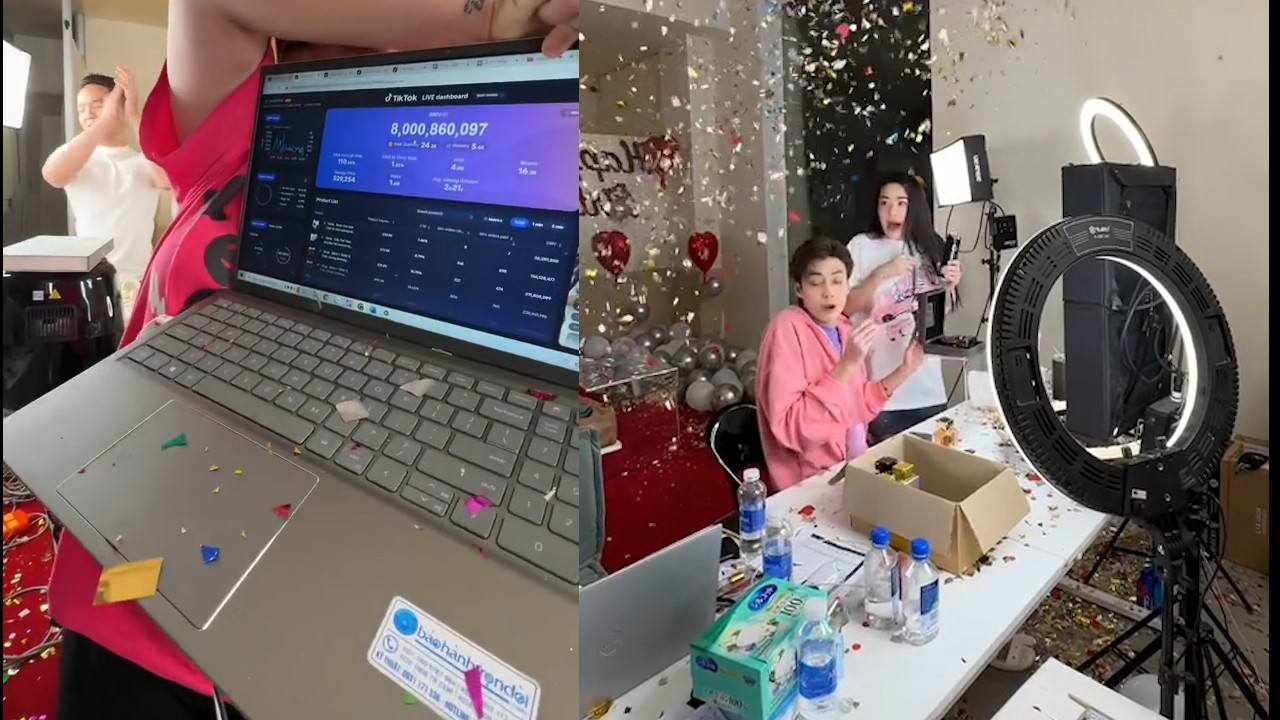 Lucie Nguyễn và chồng kém 9 tuổi thu 10 tỷ trong một buổi livestream bán hàng - 3