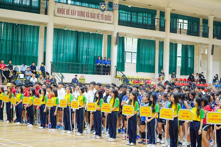18 đội bóng chuyền sinh viên mạnh nhất cả nước quy tụ, tranh cúp&nbsp;tại Hà Nội