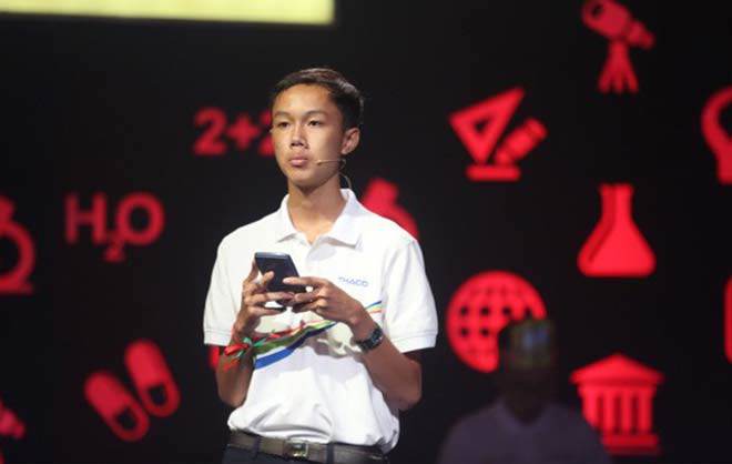 Tân Nhật hiện là sinh viên trường Đại học Khoa học Tự nhiên