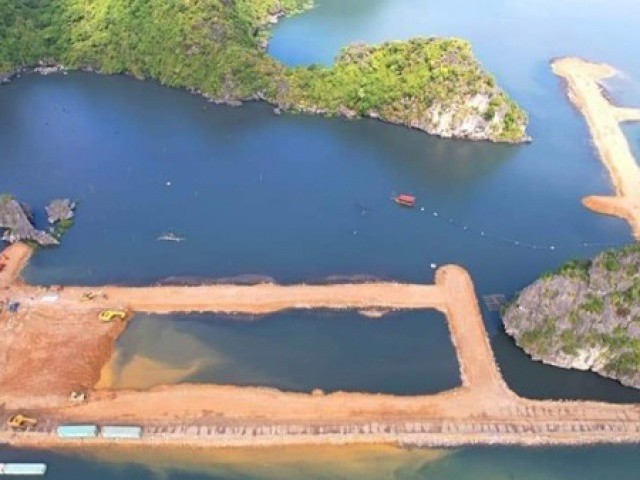 Chủ đầu tư dự án lấn biển vùng đệm di sản vịnh Hạ Long bị phạt 125 triệu đồng