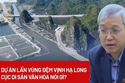 Tin tức trong ngày - Dự án lấn vùng đệm vịnh Hạ Long: Cục Di sản văn hóa nói gì?