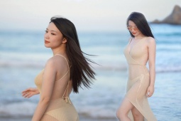 Thời trang - Khoảnh khắc diện váy mỏng manh phô trọn đường nét cơ thể của "hoa khôi trẻ" đài VTV