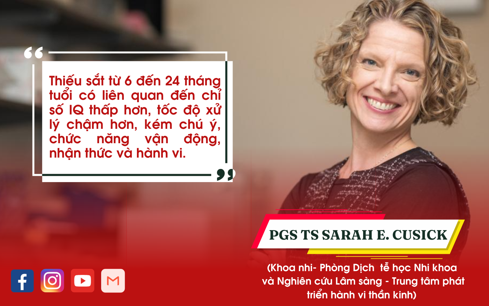 Cảnh báo: Cứ 3 trẻ có 1 trẻ thiếu Sắt, làm thế nào để dự phòng đủ Sắt cho trẻ? - 1