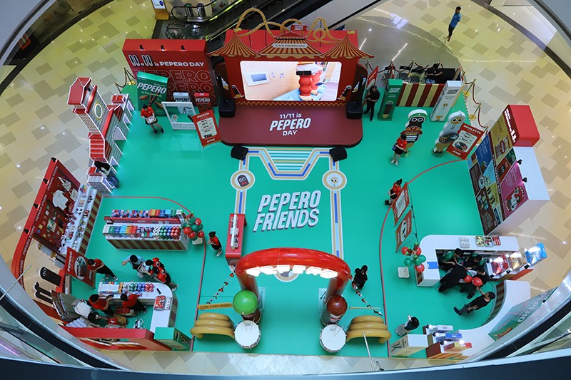 Cửa hàng pop-up là điểm nhấn của chuỗi hoạt động quảng bá thương hiệu đa nền tảng của PEPERO năm 2023.
