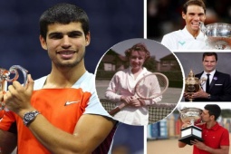 Thể thao - "BIG 3" thời trẻ hay Alcaraz chưa là gì so với siêu sao 19 tuổi đoạt 9 Grand Slam