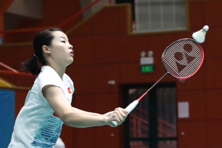 Hot-girl cầu lông Thùy Linh thua đối thủ hạng 68 thế giới, sắp đấu "tượng đài" Marin