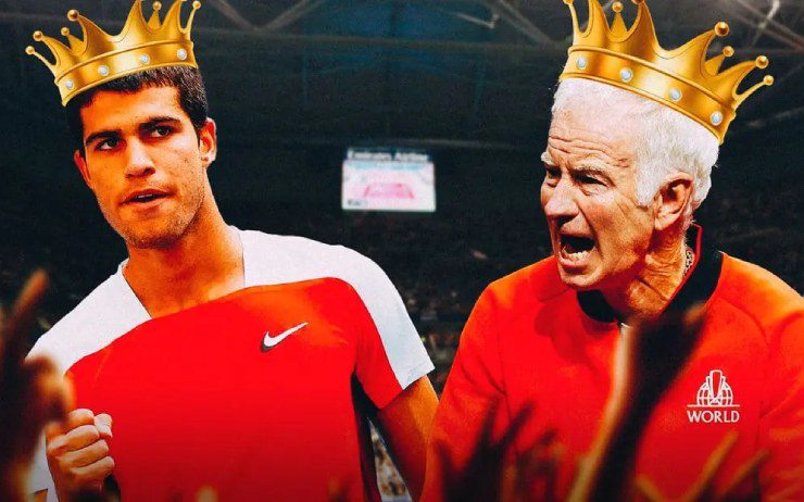 John McEnroe hết lời Carlos Alcaraz