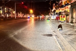 Pháp luật - Bắt "nóng" nhóm đối tượng chặn đường, chém nam sinh lớp 11 nứt hộp sọ