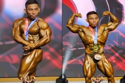 Thể thao - Vang dội "Kiến càng" Phạm Văn Mách vô địch thể hình thế giới lần thứ 6