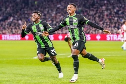 Bóng đá - Rực lửa Europa League: "Tiểu Messi" giúp Brighton thắng lịch sử, nghẹt thở trận West Ham