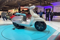 Thế giới xe - Lambretta giới thiệu xe điện đẹp như "nàng thơ", trang bị lại cực hiện đại