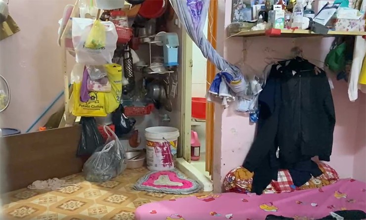 Bên trong căn phòng trọ