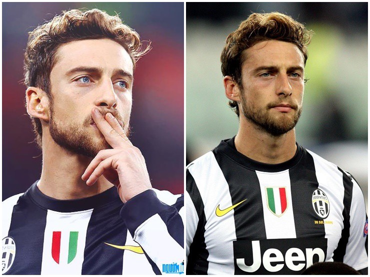 Claudio Marchisio điển trai, mang vẻ đẹp đậm chất quý ông Ý.