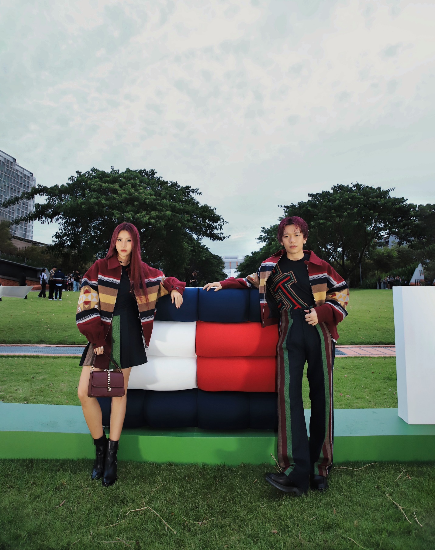 Cặp đôi Quỳnh Anh Shyn & Nam Phùng nổi bật bên cạnh dàn sao Châu Á tại sự kiện Tommy Hilfiger - 1