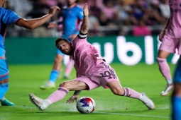 Bóng đá - Video bóng đá Inter Miami - New York City FC: Messi ăn mừng QBV, bỏ lỡ nhiều cơ hội