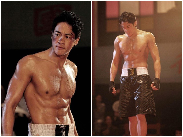 Anh nổi tiếng là nam diễn viên có thân hình lực lưỡng.