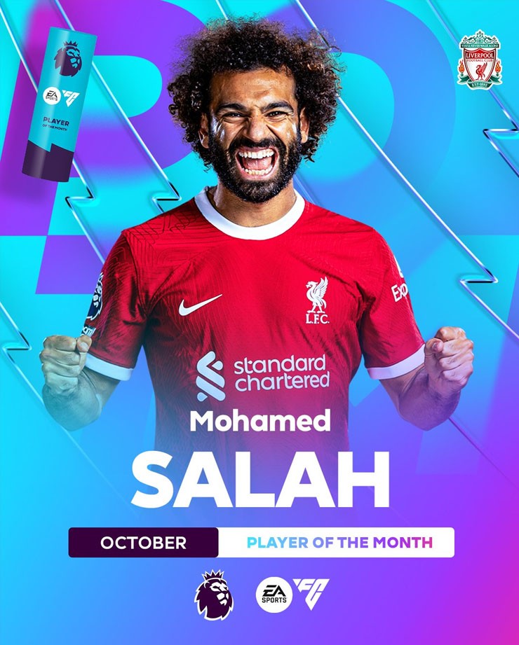 Salah được vinh danh