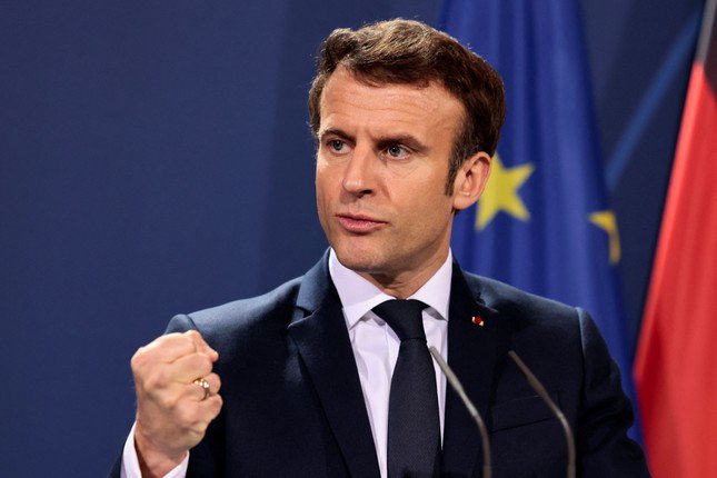 Tổng thống Pháp Emmanuel Macron. Ảnh: Reuters
