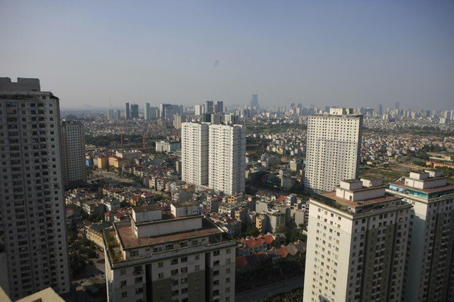 Giá bán chung cư tại Hà Nội liên tục tăng theo quý (ảnh: Như Ý).