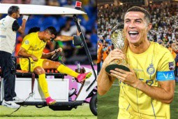 HLV Al Nassr xác nhận Ronaldo nghỉ Cúp C1 châu Á, có phải CR7 chấn thương?
