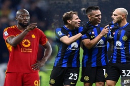 Bóng đá - Lukaku "tịt ngòi" ở derby, Inter thắng dễ đòi lại ngôi đầu Serie A