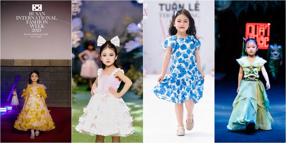 Mẫu nhí Nguyễn Nhật Ánh nổi bật tại Vietnam International Fashion Week 2023 - 3