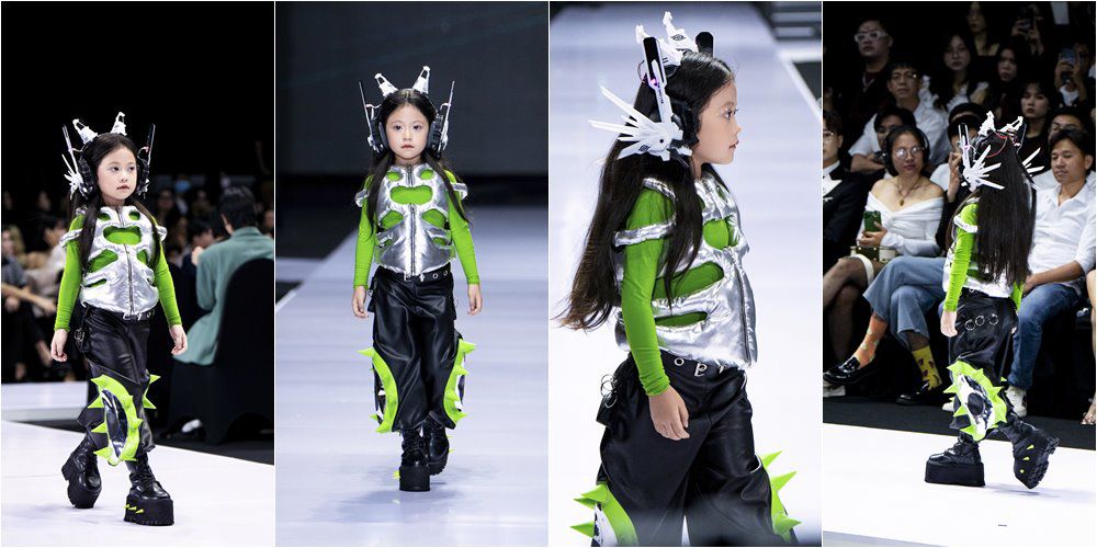 Mẫu nhí Nguyễn Nhật Ánh nổi bật tại Vietnam International Fashion Week 2023 - 4