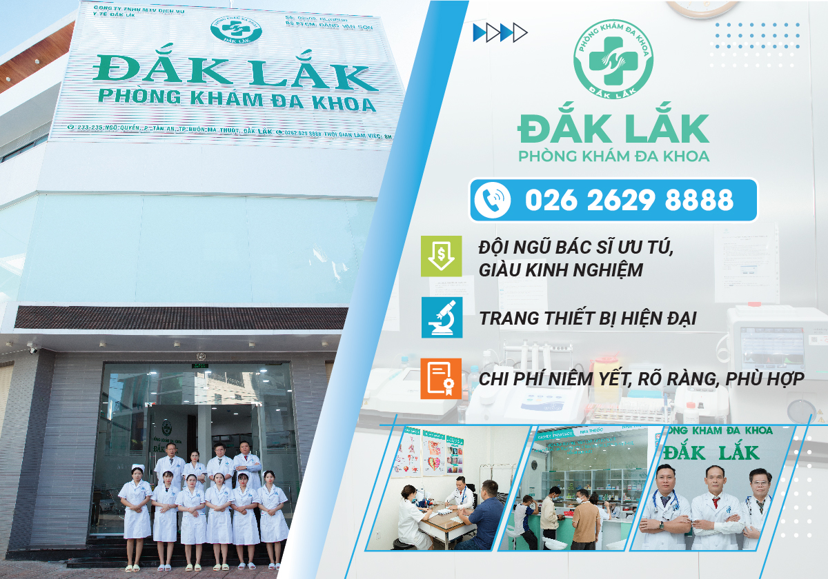 Phòng khám Đa khoa Đắk Lắk – Địa chỉ khám chữa bệnh uy tín, chất lượng - 1
