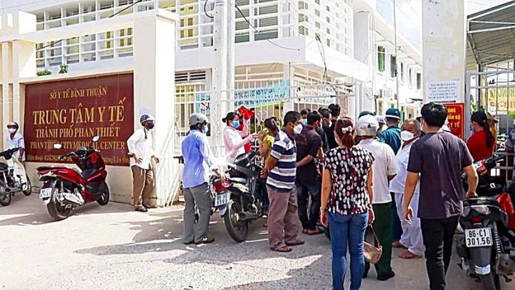 Trung tâm Y tế TP Phan Thiết đã mất cân đối về tình hình thu chi. Ảnh PĐ.