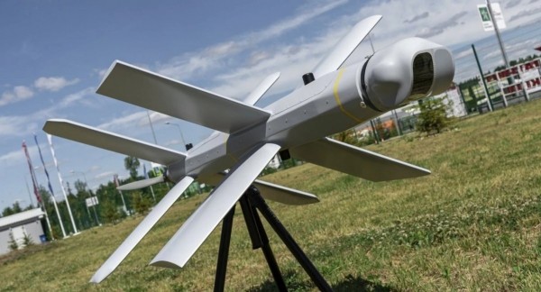 Thiết kế khí động học độc đáo của UAV Lancet. Ảnh: KyivPost