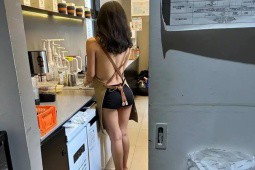 Quán cà phê gây tranh cãi vì cho nữ nhân viên bán nude phục vụ