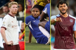 Bóng đá - Chấn thương tàn phá Ngoại hạng Anh: 103 cầu thủ "nằm viện", đội nào nặng nhất?