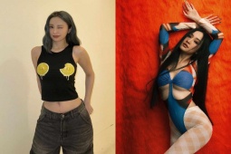 Thời trang - "Hot girl trà sữa" lăng xê kiểu áo thun quả cam lạ mắt