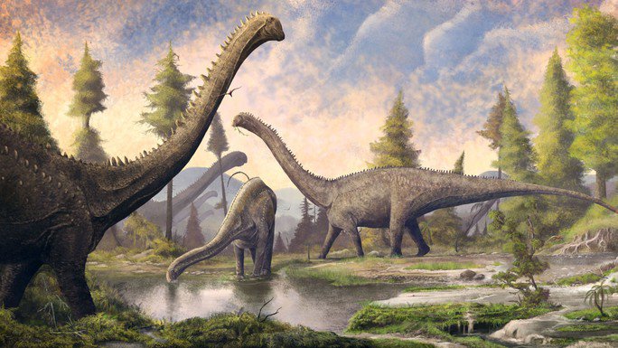 Các loài sauropod khổng lồ - Ảnh: SCIENCE