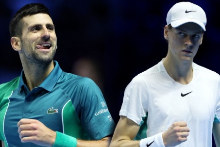 Video tennis Djokovic - Sinner: Ác mộng tie break, thảm bại sốc 2-7 (ATP Finals)