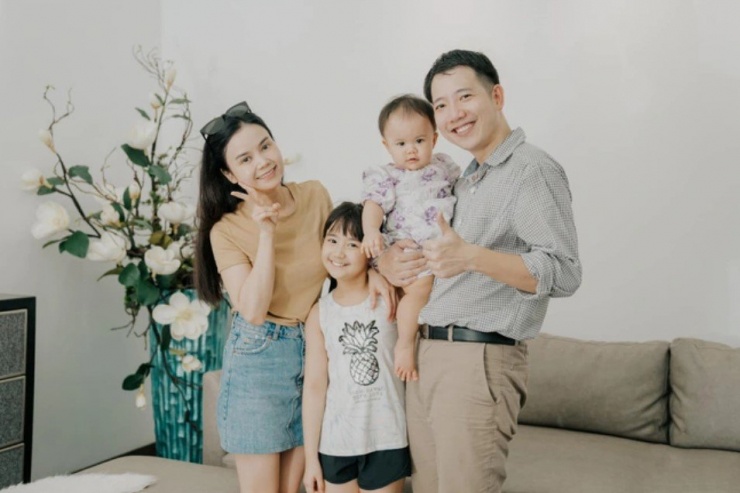 Tổ ấm của Thái Bảo hiện đã có thêm 2 thành viên mới là 2 bé gái xinh xắn, đáng yêu. Ảnh: Báo Tổ Quốc.