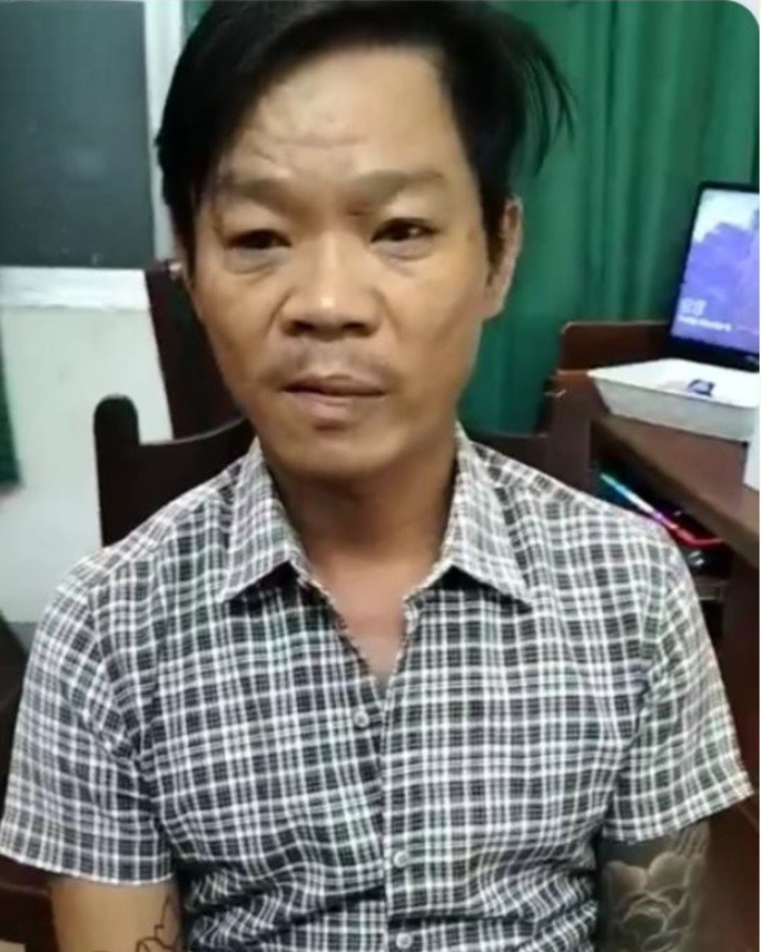 Nguyễn Thanh Minh tại cơ quan công an. Ảnh: Công an cung cấp