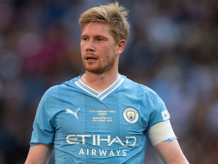 De Bruyne đang là cầu thủ nhận lương cao nhất Ngoại hạng Anh