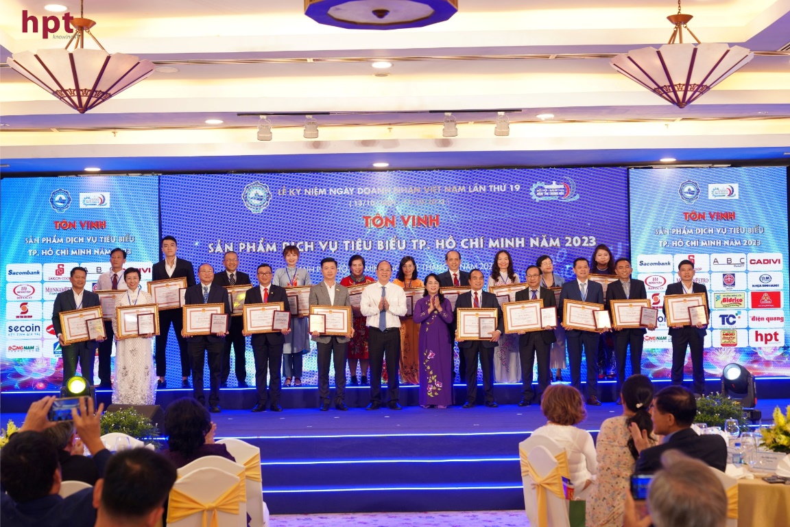 HPT nhận giải thưởng "Sản phẩm, dịch vụ tiêu biểu Tp. Hồ Chí Minh" 2023