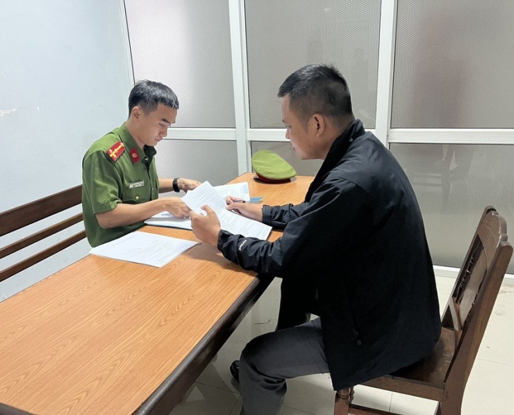 Cơ quan Công an khởi tố, bắt tạm giam đối với Nguyễn Thái Điền. Ảnh:CA.