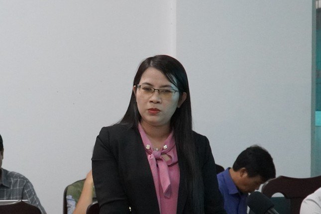 Bà Nguyễn Thị Hồng Linh, Phó Chủ tịch TP Rạch Giá.