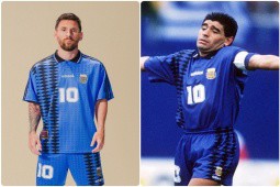 Messi làm người mẫu cho ĐT Argentina, sao 100 triệu euro ám ảnh về M10