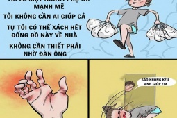 Phụ nữ cứ thích tự mình gồng gánh cả thế giới