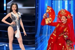 Thời trang - Bùi Quỳnh Hoa gây tranh cãi vì khả năng trình diễn trước chung kết Miss Universe