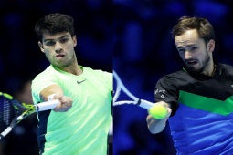 Thể thao - Trực tiếp tennis Alcaraz - Medvedev: Ấn định trận đấu bằng game thắng trắng (ATP Finals) (Kết thúc)