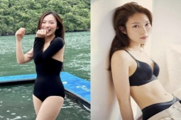 Thời trang - "Cãi" lời mẹ, MC "Đường lên đỉnh Olympia" hiếm hoi mặc áo tắm tôn mình hạc xương mai