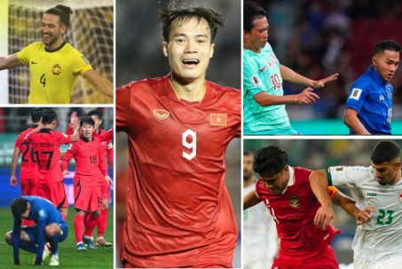 Vòng loại World Cup: Việt Nam - Malaysia mở tiệc, Thái Lan và các đội Đông Nam Á thảm bại