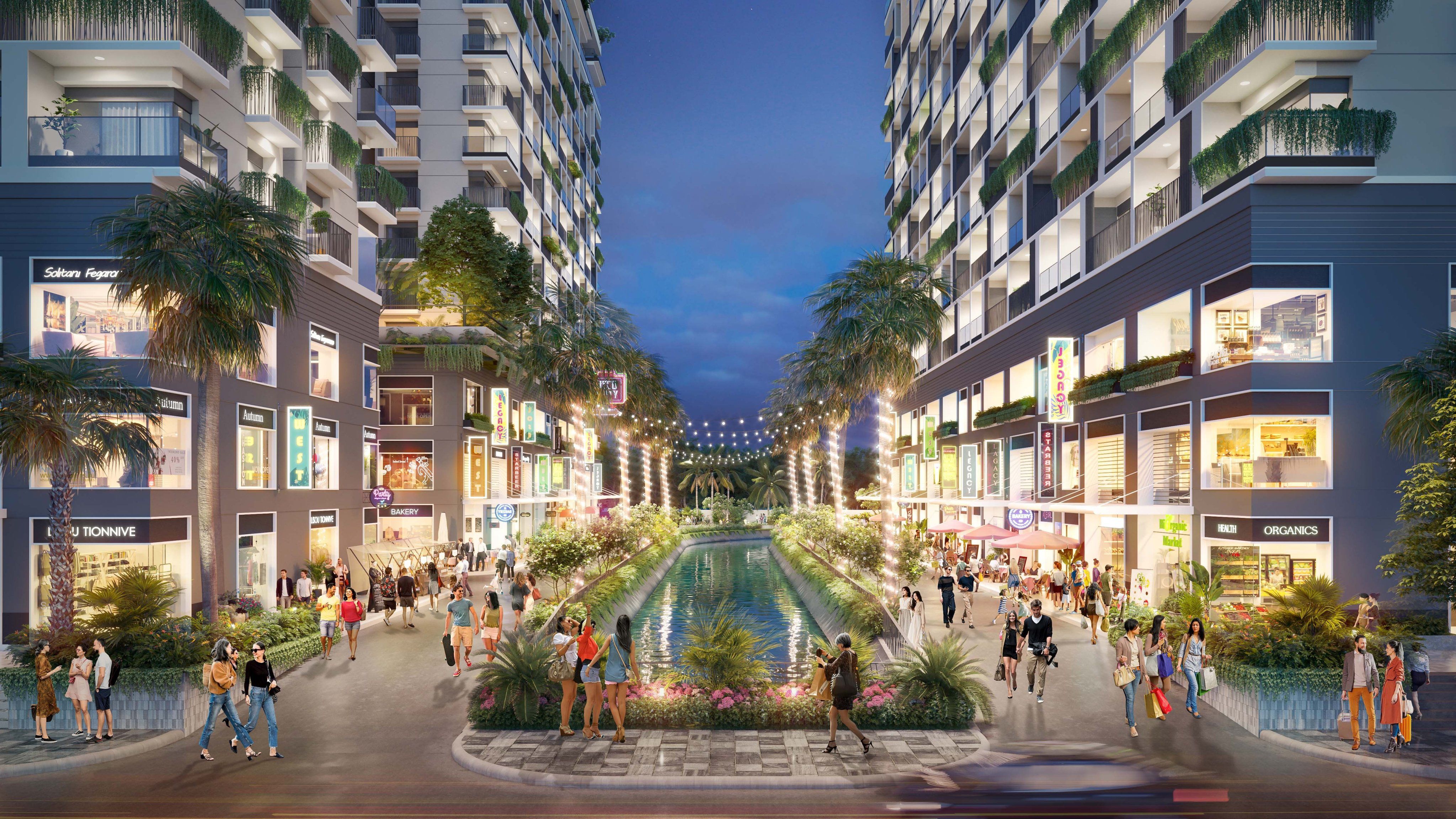 HUB thương mại hàng đầu khu vực tạo nên tâm điểm mua sắm - giải trí - ẩm thực cho cư dân FIATO Premier và dân địa phương